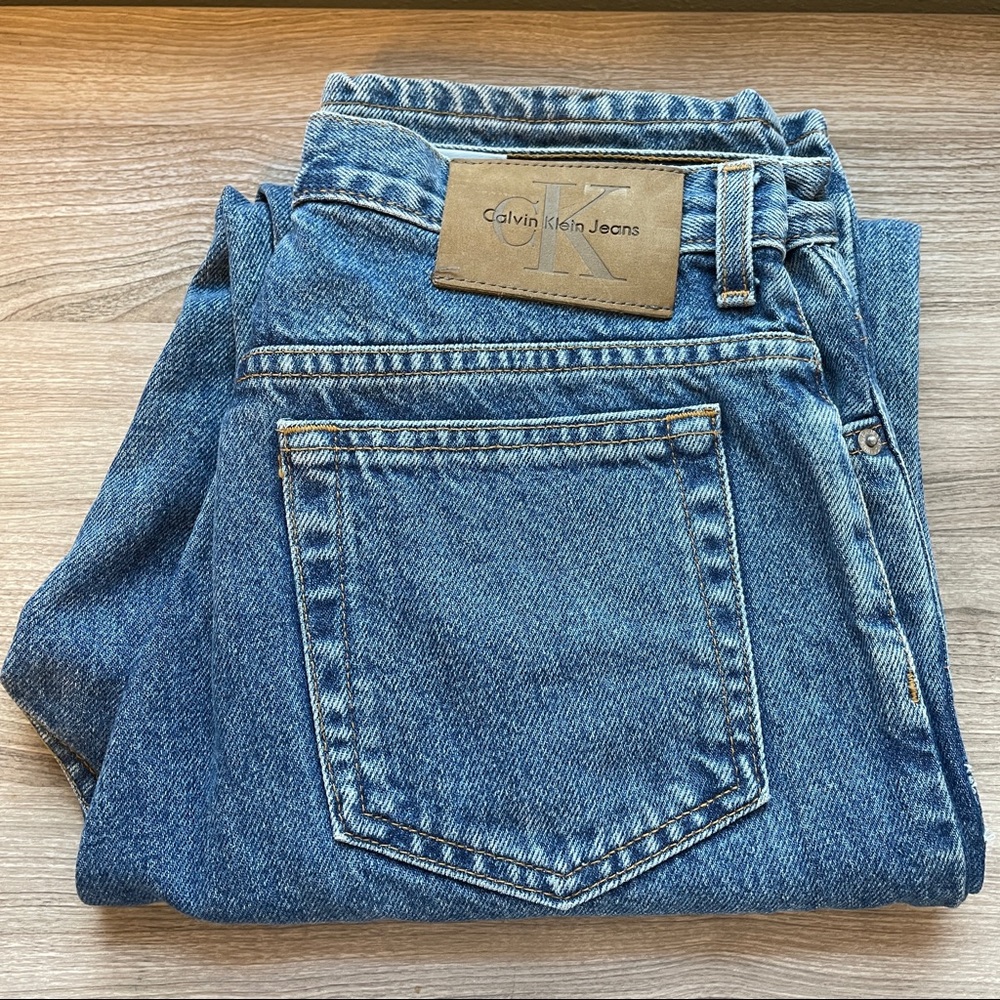 Vintage 90s Calvin Klein Mom Jeans Size 10 Womens